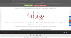 Desktop Screenshot of mako.hr