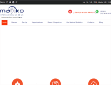 Tablet Screenshot of mako.com.mx