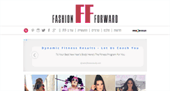 Desktop Screenshot of fashionforward.mako.co.il